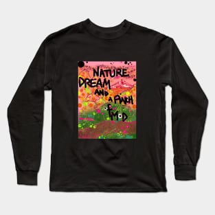 Nature Dream and a Pinch of Mod Long Sleeve T-Shirt